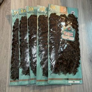 Crochet deep wave 18” extensions